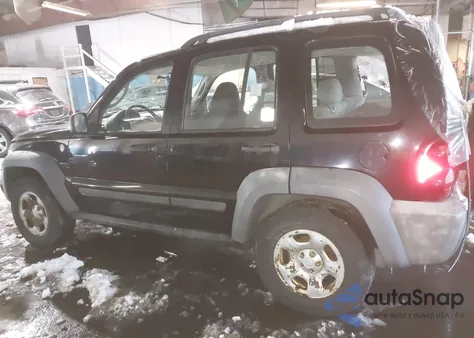 2007 Jeep Liberty Sport из США, поврежденный, VIN 1J4GL48KX7W684205